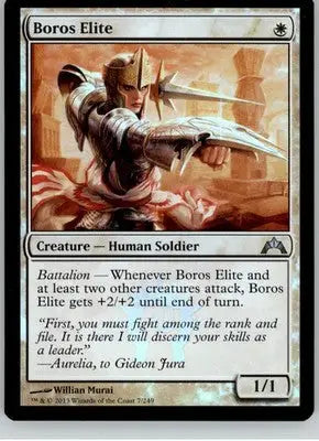 Boros Elite - Gatecrash - 7 - Foil LP Magic: The Gathering - Magic Card Single
