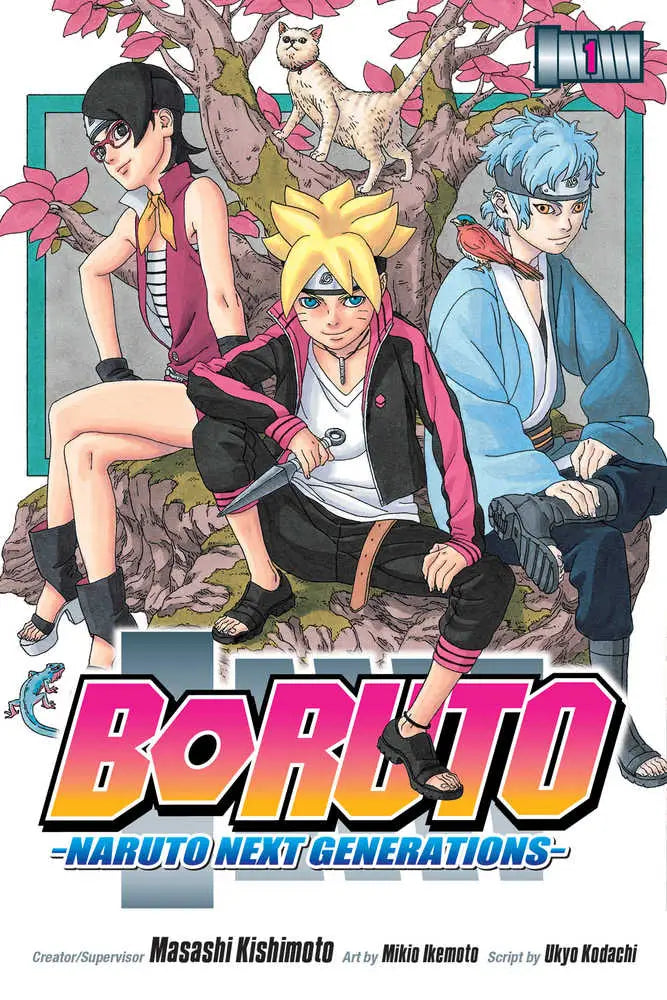 Boruto Graphic Novel Volume 01 Naruto Next Generations - Graphic Novels - Manga