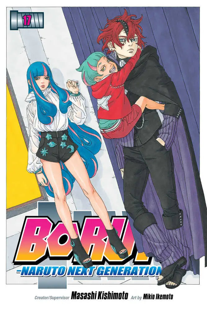 Boruto Graphic Novel Volume 17 Naruto Next Generations manga cover image