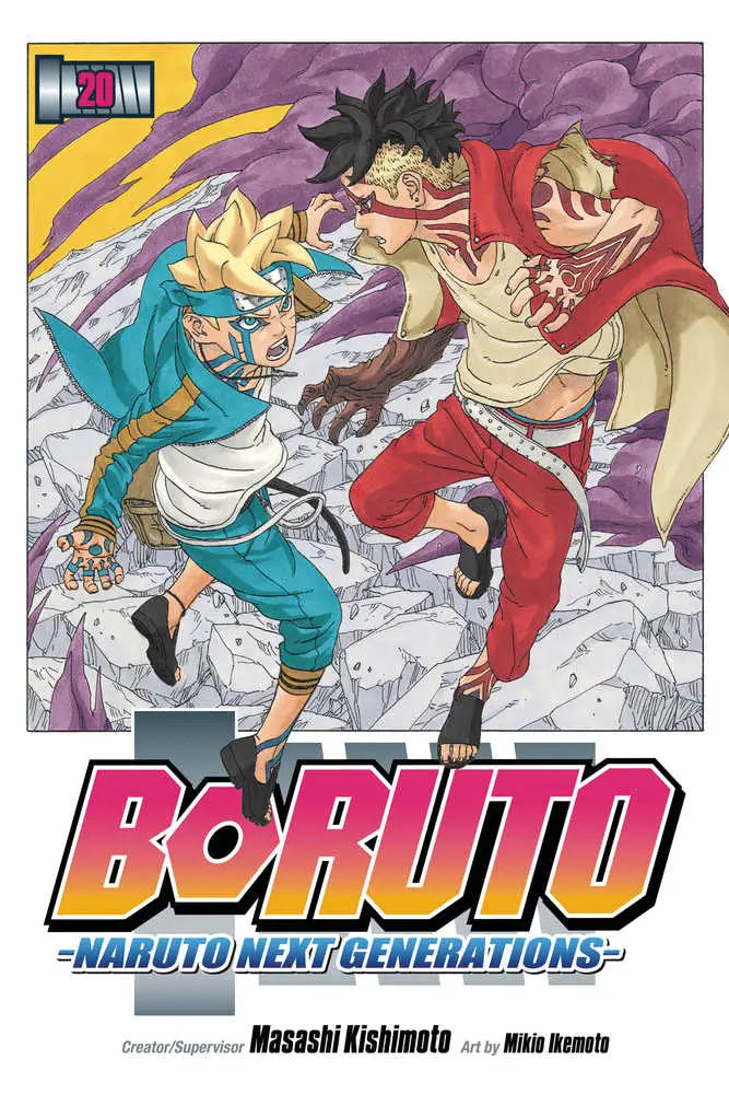 Boruto graphic novel Volume 20 Naruto Next Generations featuring Boruto’s life in the ninja world