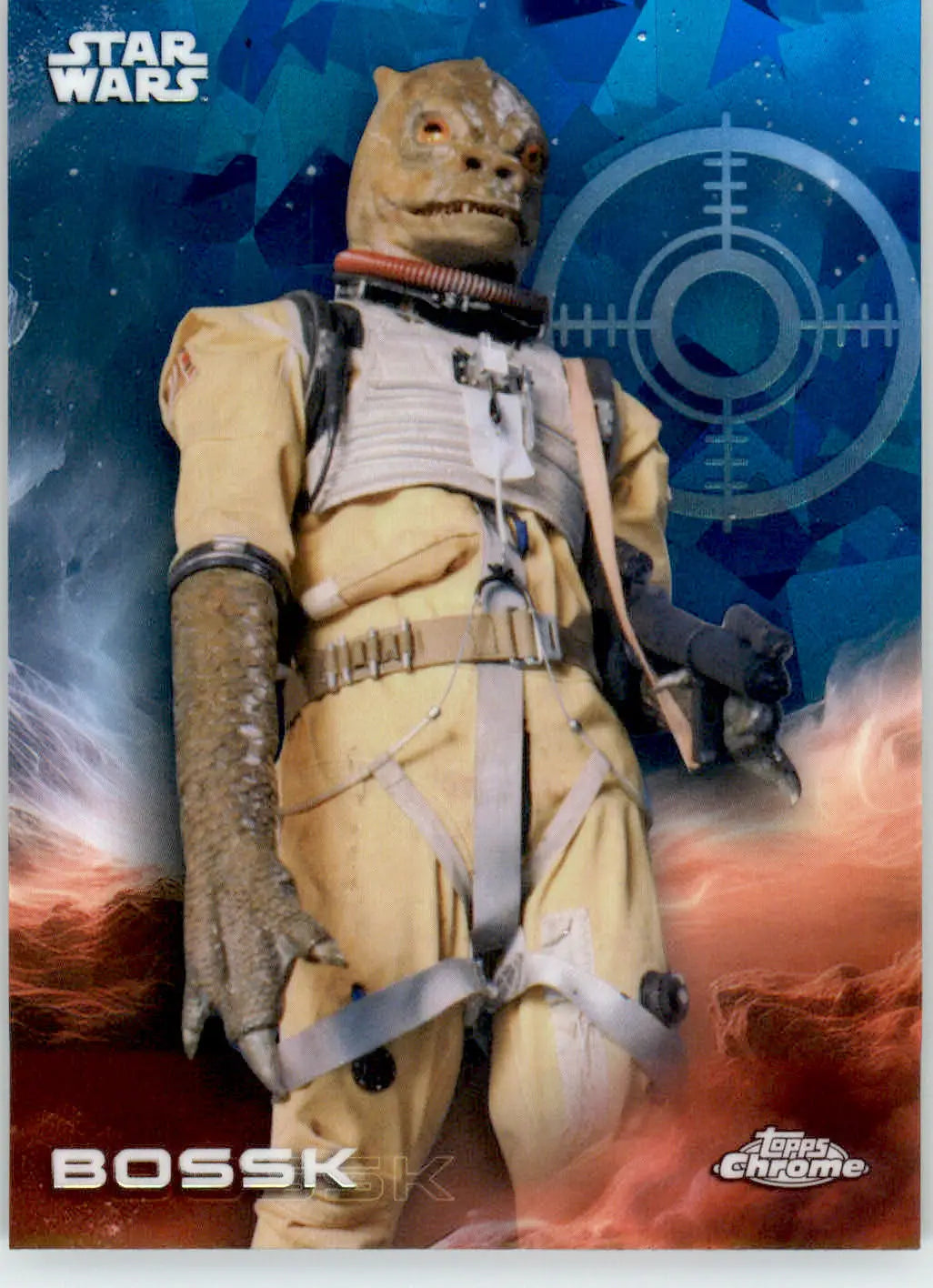 Bossk - 2025 Topps Chrome Star Wars Sapphire - #108 - Non_sport - Star Wars Card Single