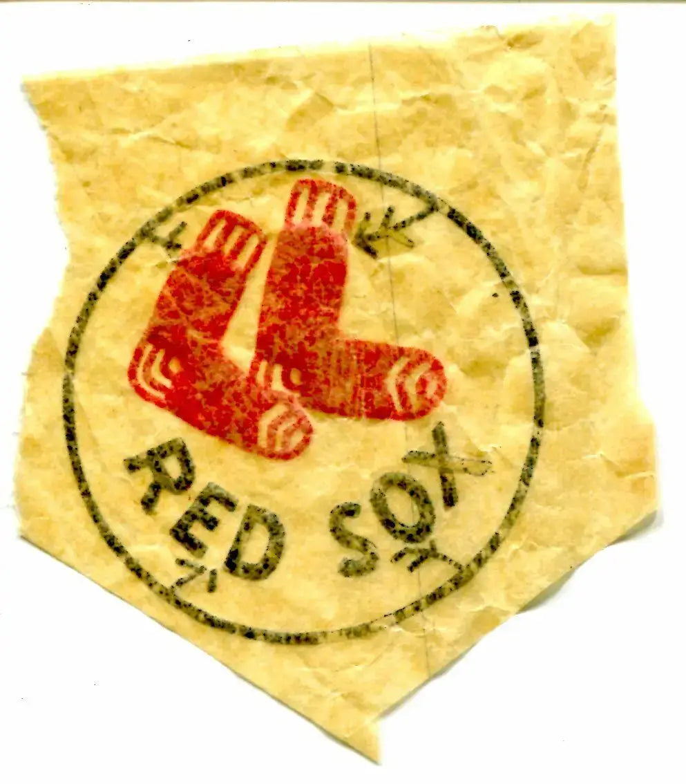 Boston Red Sox Vintage 1960’s Iron On Transfer Team Logo Allison MFG Company - Sports Memorabilia