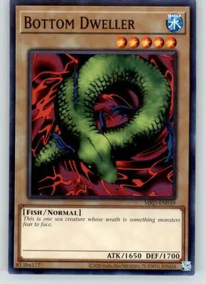 Bottom Dweller - Metal Raiders (25th Anniversary Edition) - MRD-EN039 - NM - Yu-Gi-Oh! Card Single