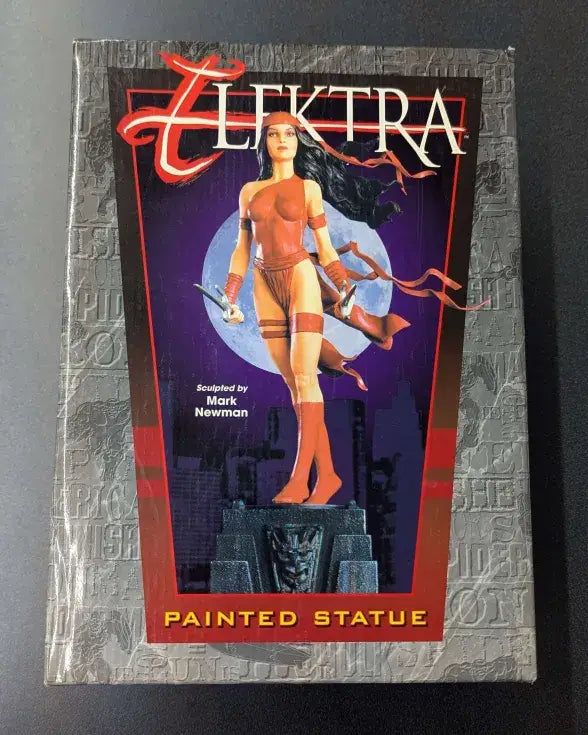 Bowen Designs 14’’ Painted Statue - Marvel Elektra: Artist’s Proof (Used) - Action Figure & Toy