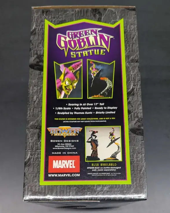 Bowen Designs 17’’ Painted Statue - Marvel Green Goblin: Artist’s Proof (Used) - Action Figure & Toy