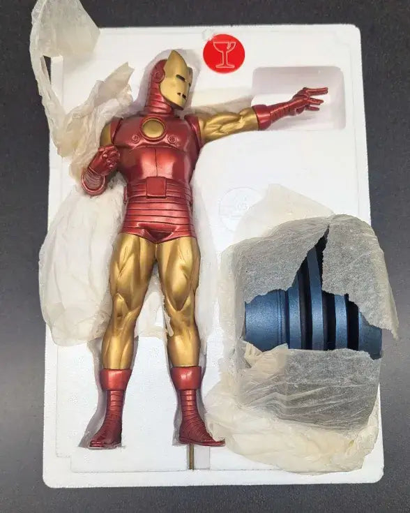 Bowen Designs Painted Statue - Marvel Iron Man Retro Version: Artist’s Proof (Used) - Action Figure & Toy