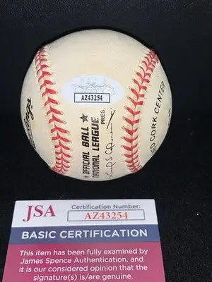 Boxcar Willie Signed Autographed ONLB Baseball JSA Cert Country Music Star Ball - Entertainment Memorabilia