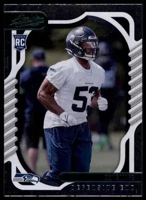 Boye Mafe Rookie 2022 Panini Absolute Green #147 Seattle Seahawks - Football Card Single