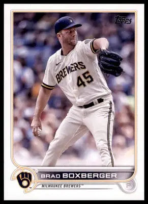 Brad Boxberger 2022 Topps Update #US61 Milwaukee Brewers