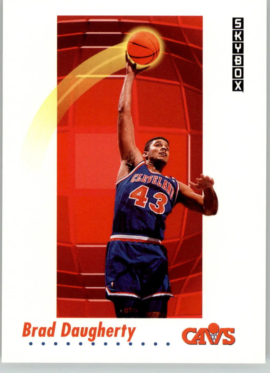Brad Daugherty - 1991-92 SkyBox - #47 - Basketball - Basketball Card Single