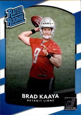Brad Kaaya - 2017 Donruss - #323 - RC Football - Football Card Single