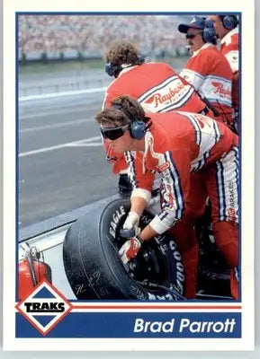 Brad Parrott - 1992 Traks - #172 - Racing - Racing Card Single