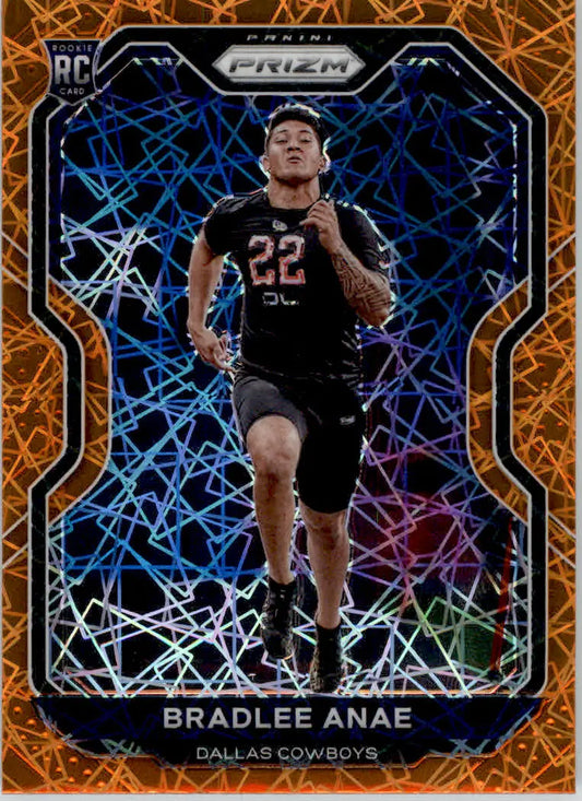 Bradlee Anae - 2020 Panini Prizm - #336 - Prizm Lazer RC Football - Football Card Single