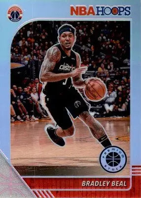 Bradley Beal - 2019-20 Hoops Premium Stock - #192 - Prizms Silver Basketball - Basketball Card Single