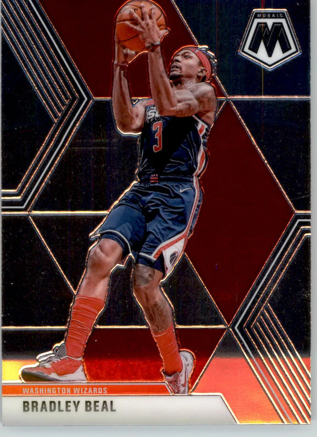 Bradley Beal - 2019-20 Panini Mosaic - #132 - Basketball - Basketball Card Single