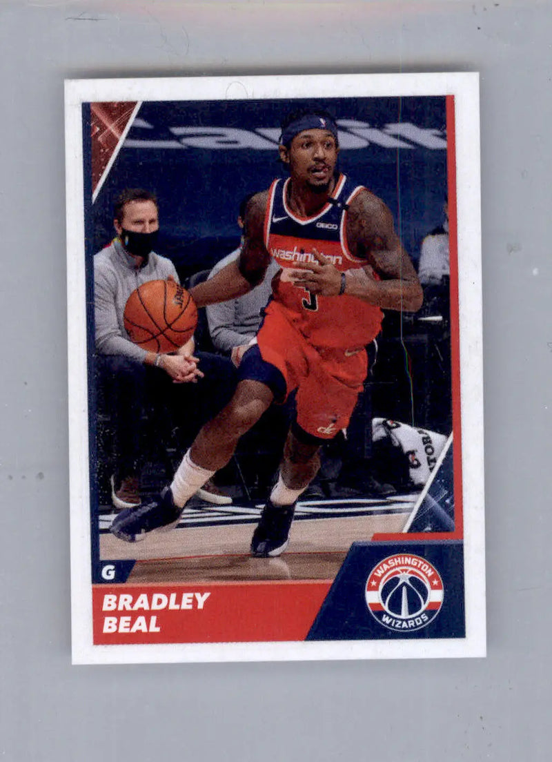 Bradley Beal - 2021-22 Panini NBA Sticker & Card Collection - #292 - Basketball