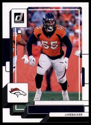 Bradley Chubb 2022 Donruss #268 Denver Broncos - Football Card Single