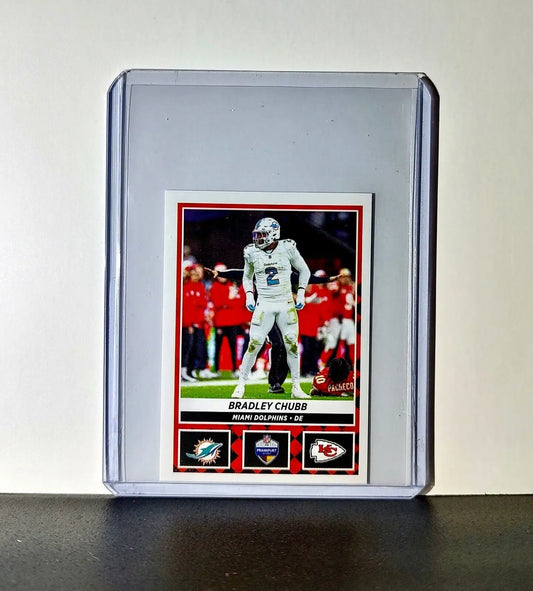 Bradley Chubb 2024 Panini NFL Sticker #14 Frankfurt Games Miami Dolphins - Football Card Single