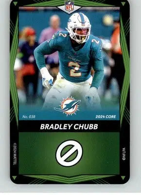 Bradley Chubb - 2024 UNO Elite Core Edition - Green - #038 - Football - Football Card Single