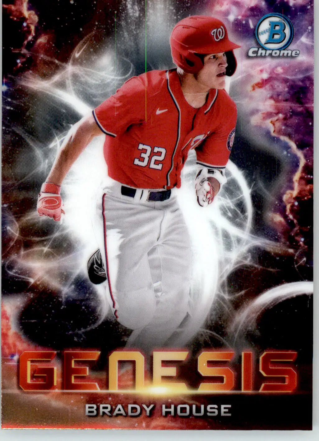 Brady House - 2021 Bowman Draft - #GNS-10 - Genesis Baseball - Baseball Card Single