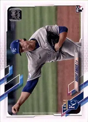 Brady Singer Rookie 2021 Topps #169a Kansas City Royals