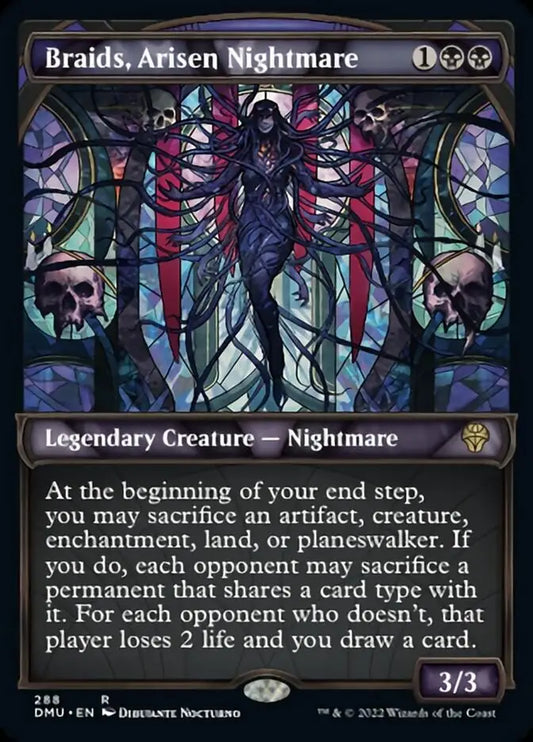 Braids Arisen Nightmare (Showcase) [Dominaria United] - Magic Card Single