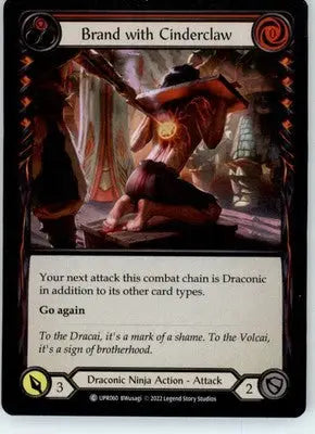 Brand with Cinderclaw (Red) - Uprising - UPR060 - Foil NM - TCG Card Single
