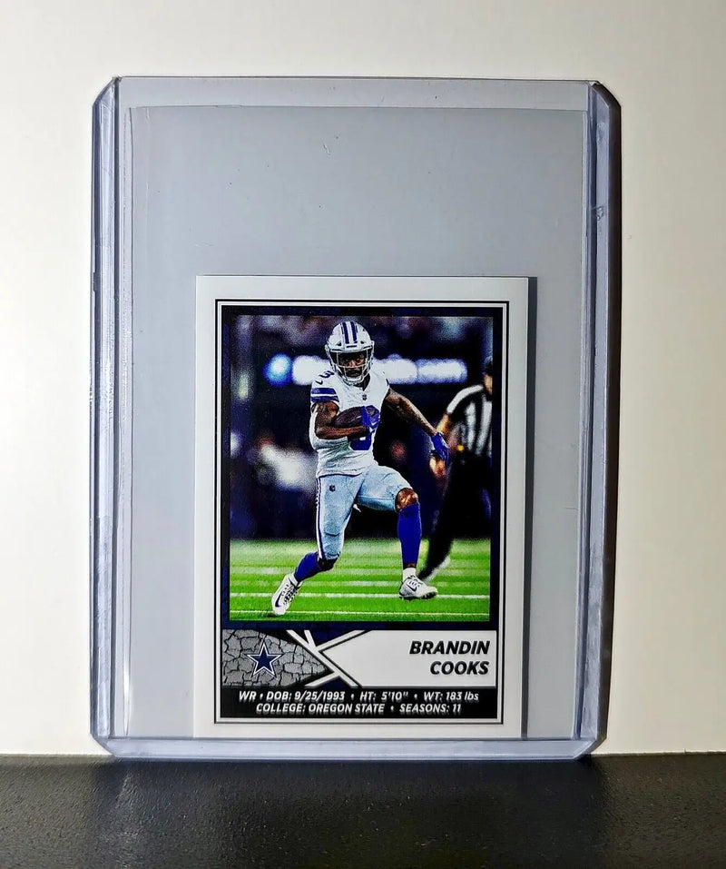 Brandin Cooks 2024 Panini NFL Sticker #302 Dallas Cowboys