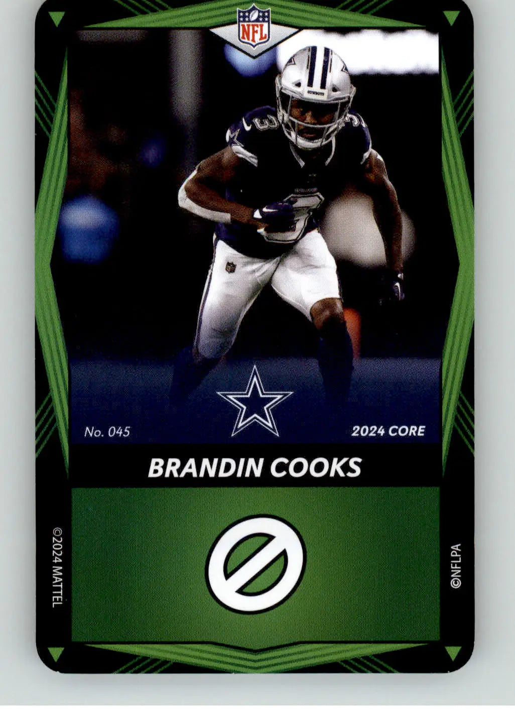 Brandin Cooks - 2024 UNO Elite Core Edition - Green - #045 - Football - Football Card Single
