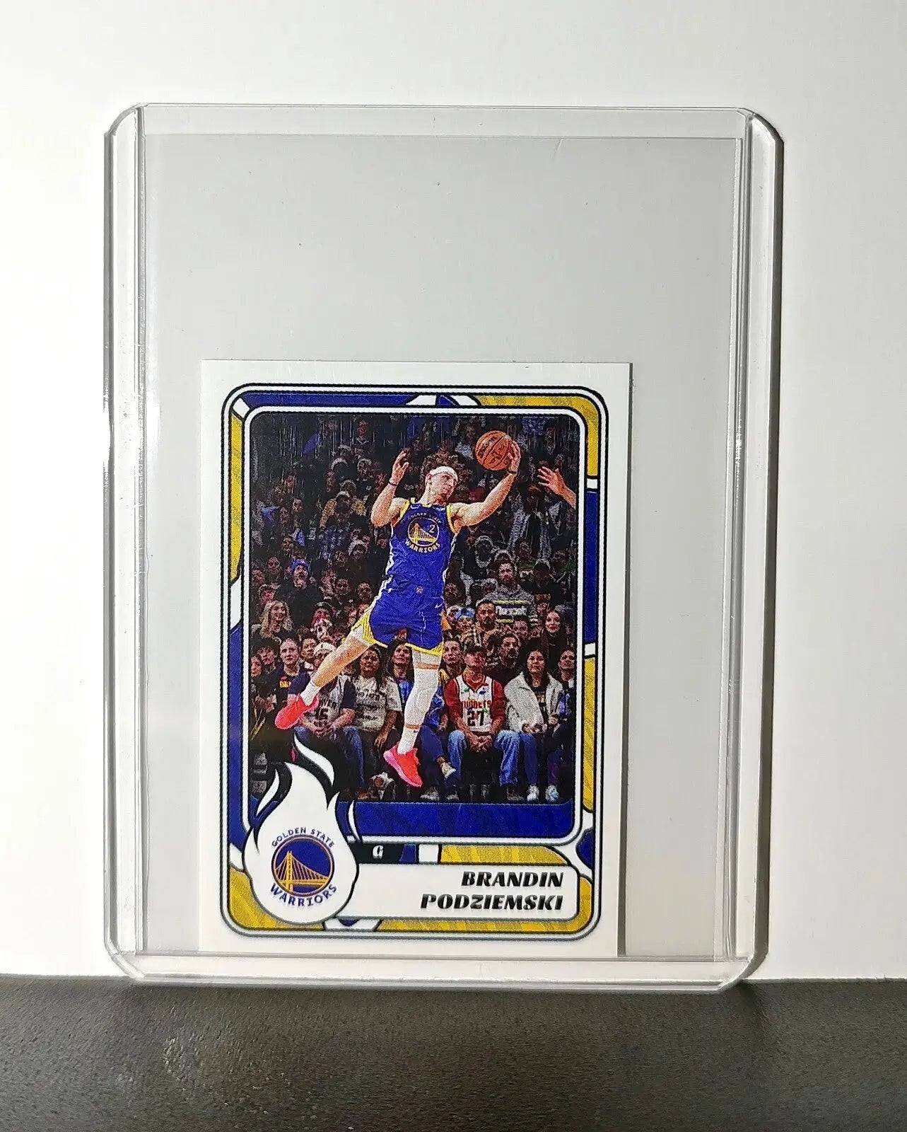 Brandin Podziemski 2024-25 Panini NBA #324 Sticker Golden State Warriors - Basketball Card Single