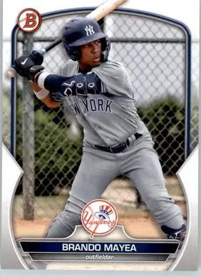 Brando Mayea - 2023 Bowman Draft - #BD-66 - Baseball - Baseball Card Single