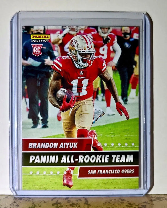 Brandon Aiyuk 2020 Panini All-Rookie Team NFL #6 Card 1 of 648 SF 49ers - Football Card Single