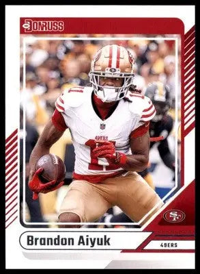Brandon Aiyuk 2024 Donruss #13 San Francisco 49ers - Football Card Single