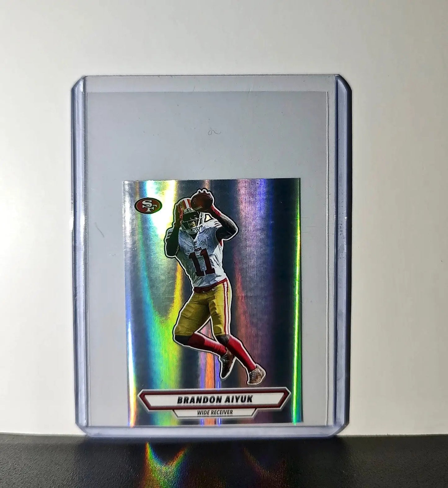 Brandon Aiyuk 2025 Panini NFL #519 Foil Sticker 49ers - Football Card Single