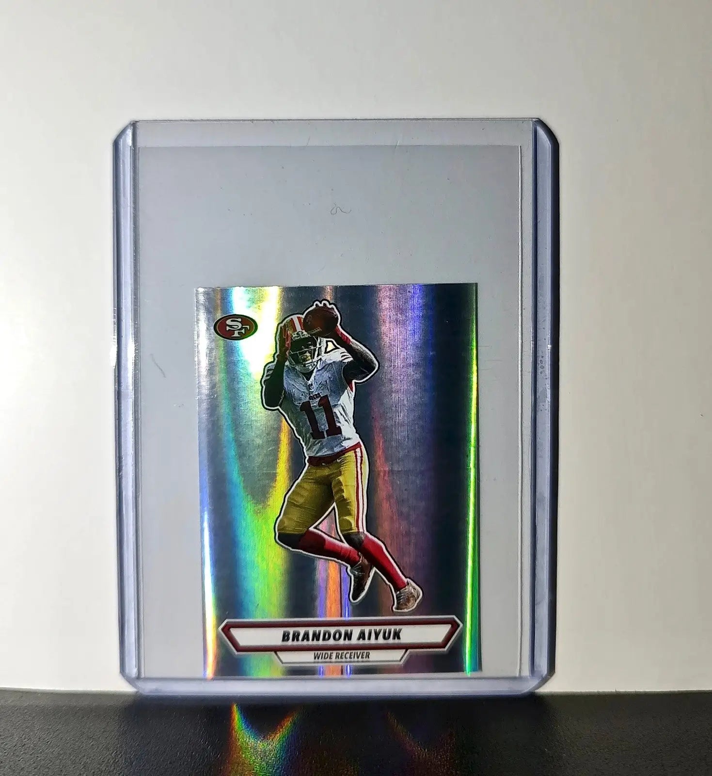 Brandon Aiyuk 2025 Panini NFL #519 Foil Sticker 49ers - Football Card Single