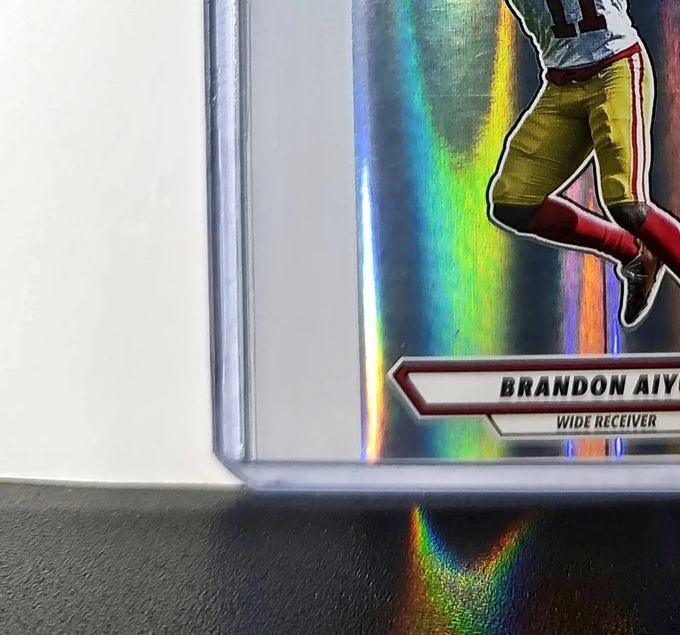 Brandon Aiyuk 2025 Panini NFL #519 Foil Sticker 49ers - Football Card Single