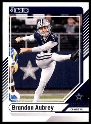 Brandon Aubrey 2024 Donruss #268 Dallas Cowboys