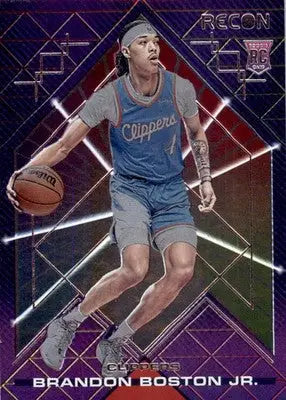 Brandon Boston Jr. - 2021-22 Panini Recon - #228 - RC Basketball - Basketball Card Single
