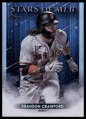 Brandon Crawford 2022 Topps Update Stars of MLB #SMLB-81 San Francisco Giants - Baseball Card Single