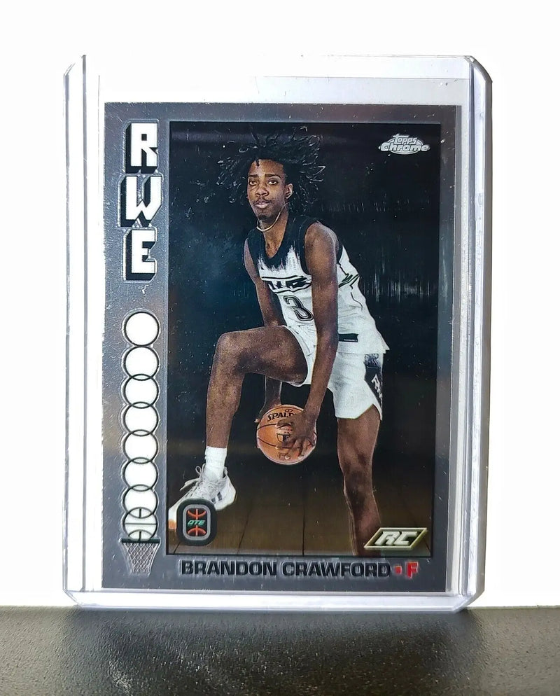 Brandon Crawford Rookie Card 2023-24 Topps Chrome Overtime #TB-1 1976 RWE - Baseball Card Single