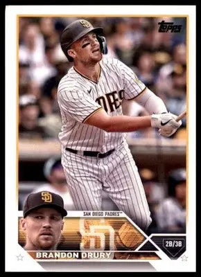 Brandon Drury 2023 Topps #14 San Diego Padres - Baseball Card Single
