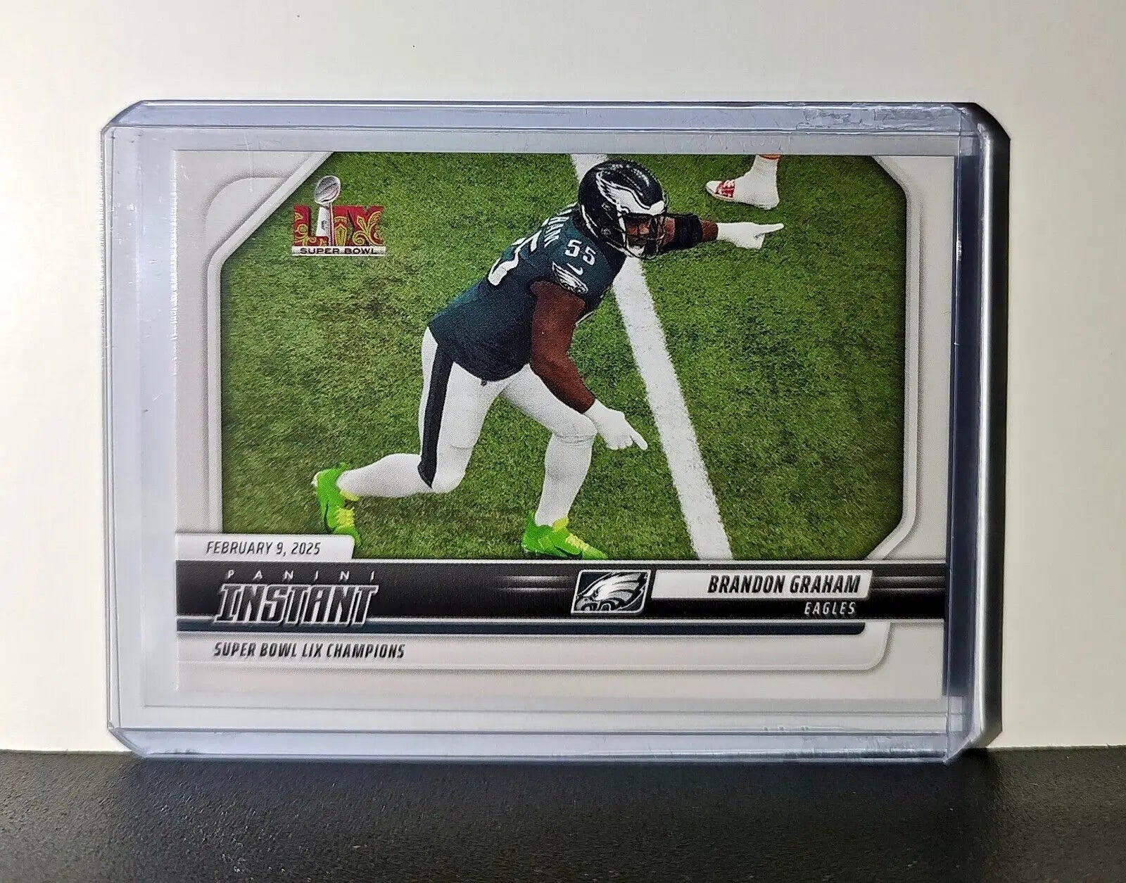 Brandon Graham 2024 Panini Super Bowl LIX Champions NFL #33 Football Card Eagles