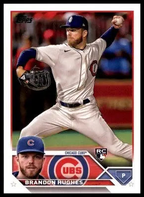 Brandon Hughes Rookie 2023 Topps #97 Chicago Cubs - Baseball Card Single