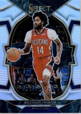 Brandon Ingram - 2022-23 Panini Select - #59 - Silver Prizms Basketball - Basketball Card Single