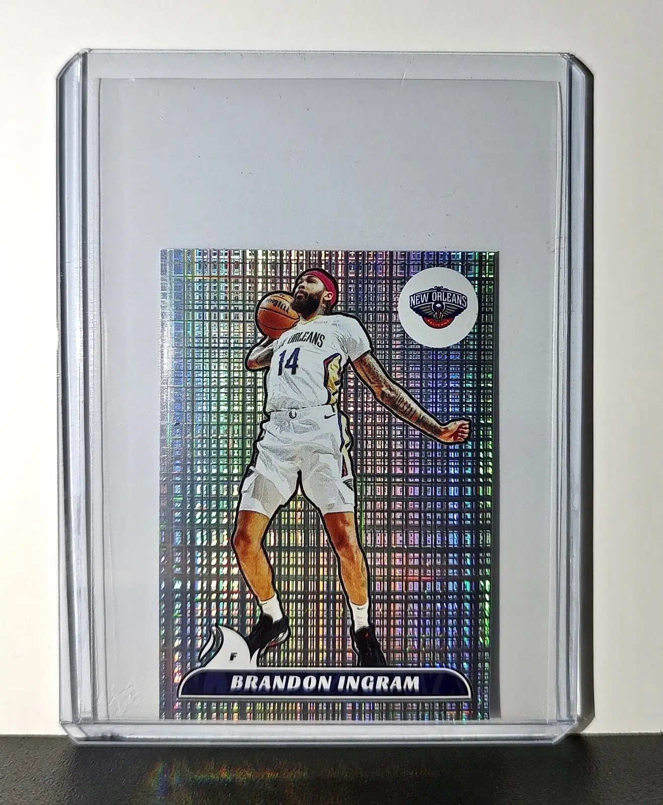 Brandon Ingram 2024-25 Panini NBA #407 Foil Sticker Card New Orleans Pelicans - Basketball Card Single