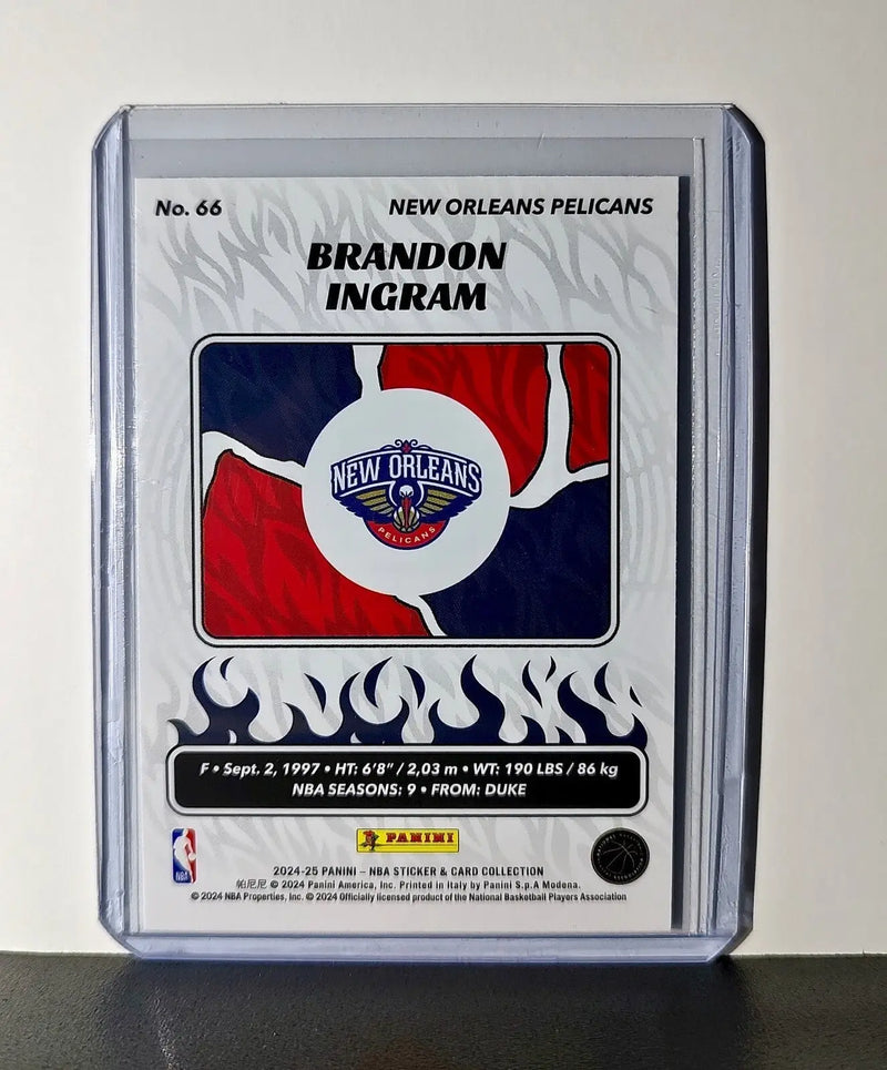 Brandon Ingram 2024-25 Panini NBA #66 Sticker Card New Orleans Pelicans