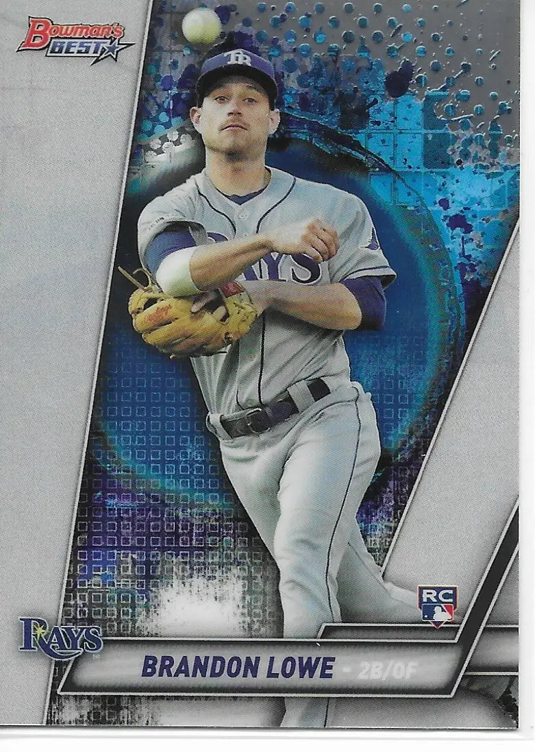 Brandon Lowe 2019 Bowman’s Best Rookie Tampa Bay Rays #37 (76) - Baseball Card Single