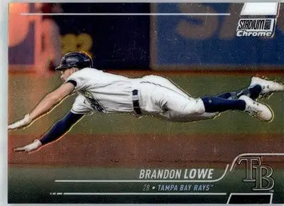 Brandon Lowe - 2022 Stadium Club Chrome - #154 - Baseball - Baseball Card Single
