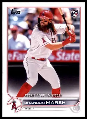 Brandon Marsh 2022 Topps Update #US35 Los Angeles Angels - Baseball Card Single