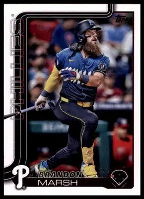 Brandon Marsh 2025 Topps #233 Philadelphia Phillies - Baseball Card Single